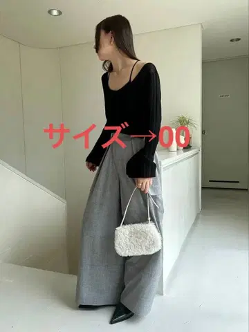 SNIDEL 바리에 카고 팬츠 GRY 00 사이즈