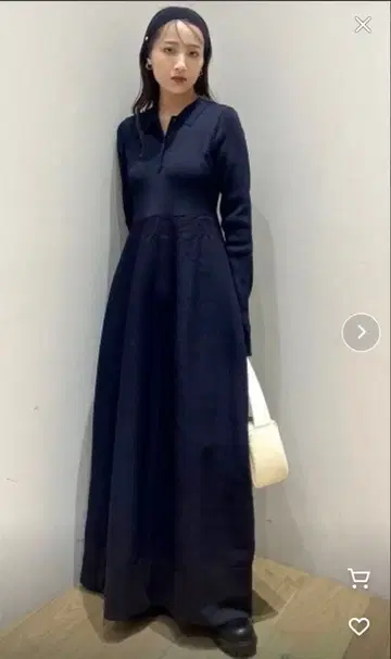 형태 폴로 니트 원피스