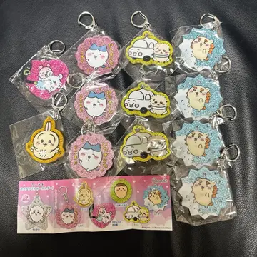 치이카와 라메 아크릴 키링 4개 세트 판매