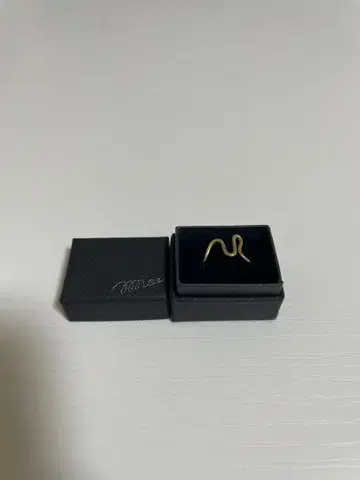 작가 moe 1점 놋쇠 반지 츠즈리