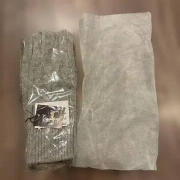 ELLE 캐시미어 100% 케이블 짜임 장갑