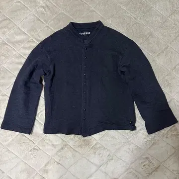 AUBERGE 코튼 스냅 가디건