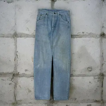 레어 80s vintage USA Lee 데님 팬츠 빅 사이즈 아메카지