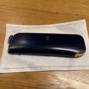 PORCO ROSSO 루가토 숄더 트레이 펜 케이스 네이비