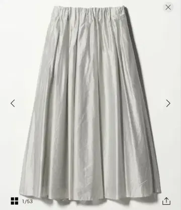 [ greenlabelrelaxing ] 친츠 시어 개더 스커트