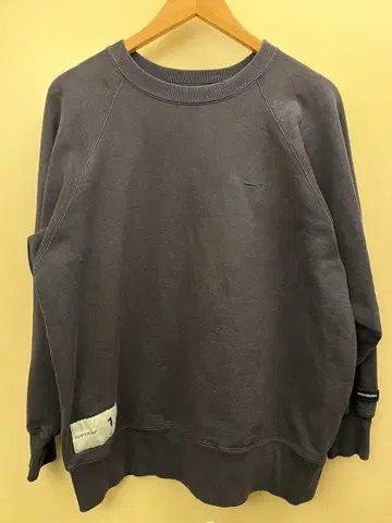 [ 사이즈 1 ] DESCENDANT 네이비 맨투맨