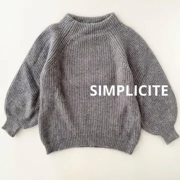 미사용 여성용 SIMPLICITE 심플리시떼 니트 스웨터