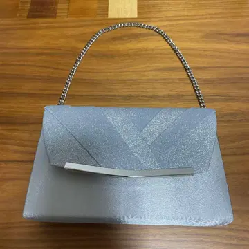 스웨이드 x 글리터 라메 백