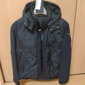 [ TATRAS GHIBLI ] 콤비네이션 하이브리드 다운 후드티