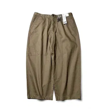 [ 미사용 새상품 ] Uniqlo U 와이드 핏 치노 / 허리 95cm