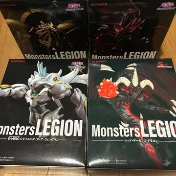 유희왕 피규어 4종 세트