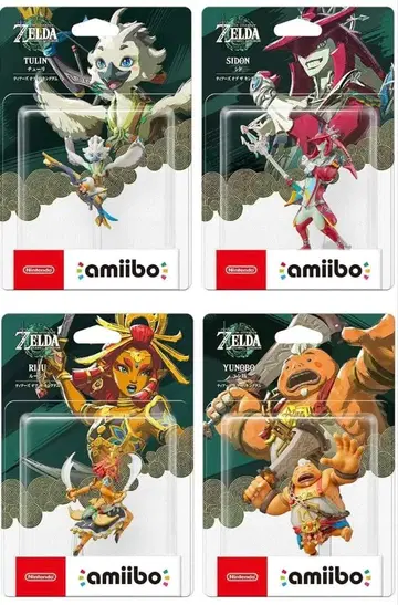 amiibo 루즈+시드+츄리+윤보 [ 티어스 오브 더 킹덤 ]