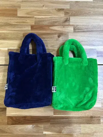 토프트 백 (네이비 그린 2개 세트)