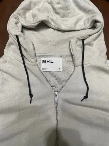 MHL LOOPWHEELER 집업 후드티 XL 사이즈