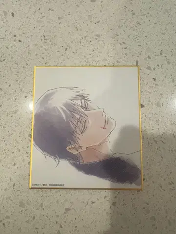 애니메이션 주술회전전 미니 색지 후시구로 토우지