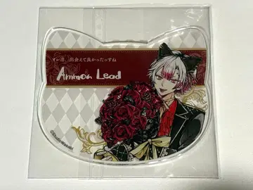 아몬 악마 집사와 검은 고양이 아쿠네코 난자타운 고양이형 아크릴 코스터