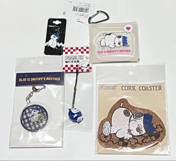 SNOOPY PEANUTS 올라프 굿즈 묶음 판매 5세트
