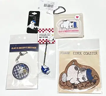 SNOOPY PEANUTS 올라프 굿즈 묶음 판매 5세트