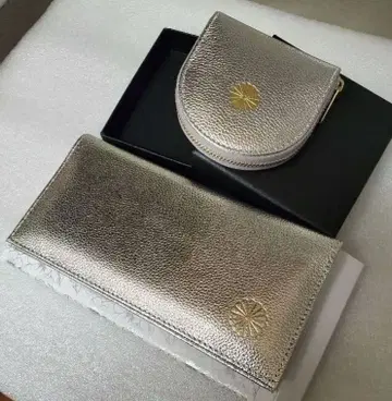 황궁 지갑 실버 장지갑과 동전 지갑 박스 포함