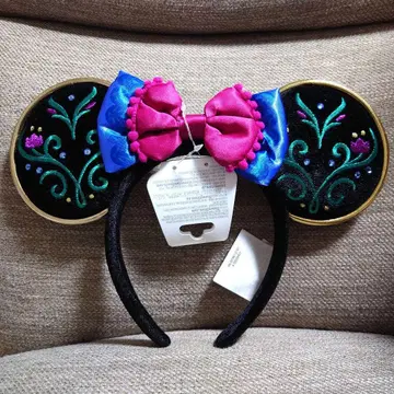 홍콩 디즈니 겨울왕국 안나 머리띠 안나