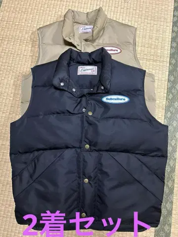 서브컬처 다운 베스트 2벌 세트