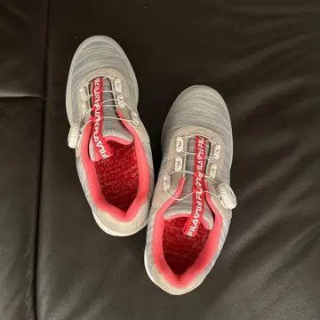 FILA 골프화 여성용 그레이/핑크