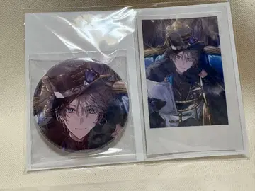 니지산지 카이타 하레 생일 굿즈 캔뱃지 & 폴라로이드풍 카드