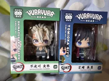 귀멸의 칼날 유라유라 헤드 피규어 기유 사네미