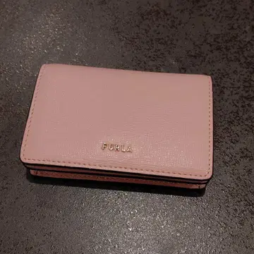 FURLA 핑크 명함지갑