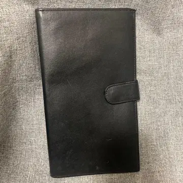 가죽 카드 케이스 블랙 여행용