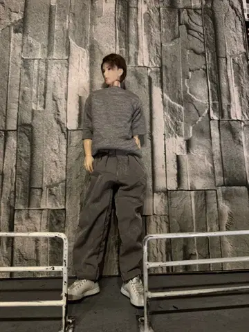 오비츠 30 1/6 피규어 와이드 팬츠 육분의일 남자 도감 카키