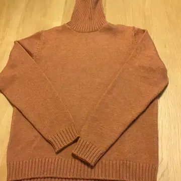 ZANONE 미들 게이지 터틀 니트 사이즈 46