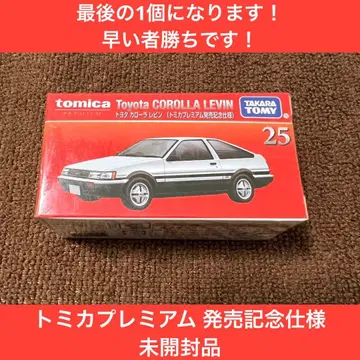 토요타 코롤라 레빈 AE86 발매 기념 사양 토미카 프리미엄