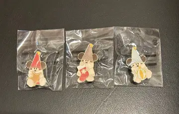 Disney 림린린 핀 배지 3개 세트