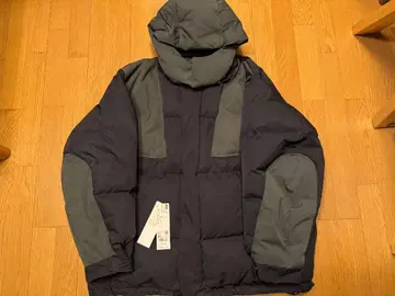 레어 4XL UNIQLO 질 샌더 +J 하이브리드 다운 남성용