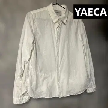 야에카 코튼 긴팔 셔츠 M