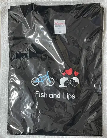 미개봉 Fish and Lips 라브랩T셔츠 XL 블랙