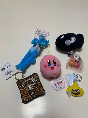 미사용 뽑기 게임 경품 닌텐도 커비 핑크 팬서 봉제 인형