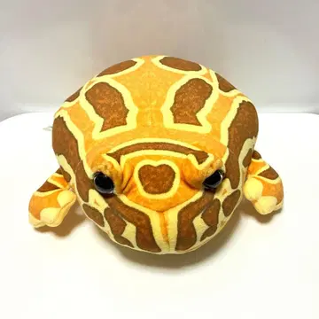 CUTE 뿔개구리 복권 개구리 봉제 인형 애프리콧