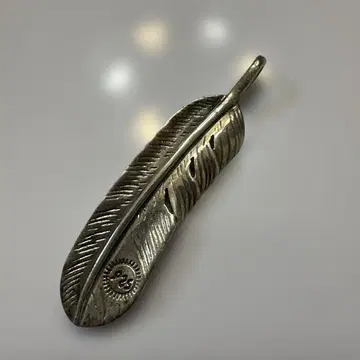 실버 925 깃털 디자인 목걸이