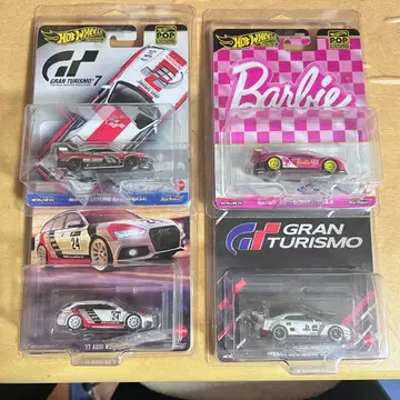 핫 휠 4 세트 + 프로텍터 케이스 포함