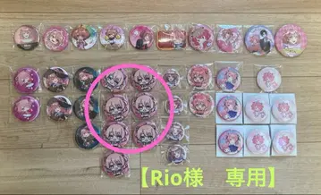 컬러풀 피치 노아님 캔뱃지 6개