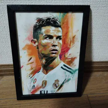 크리스티아누 호날두 포트레이트 아트 A4 사이즈