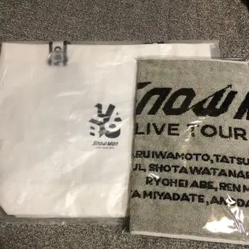 Snow Man Labo 투어 굿즈