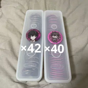 니지산지 사에키 잇테츠 캔뱃지 half Anniversary