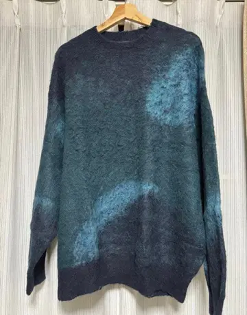 WYM LIDMN 그라데이션 니트 블루 S 사이즈