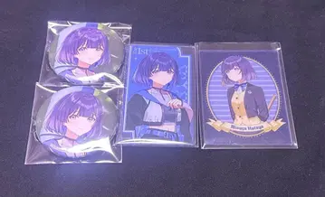 하타야 미스즈 세트 캔뱃지 아크릴 카드
