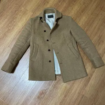 EDIFICE 에디피스 남성용 피 코트 38 M 사이즈 카멜