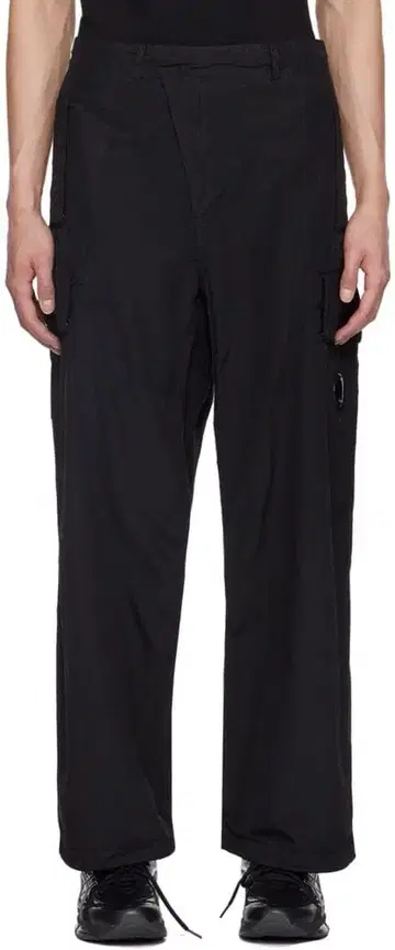 C.P. COMPANY 카고 팬츠 블랙 34