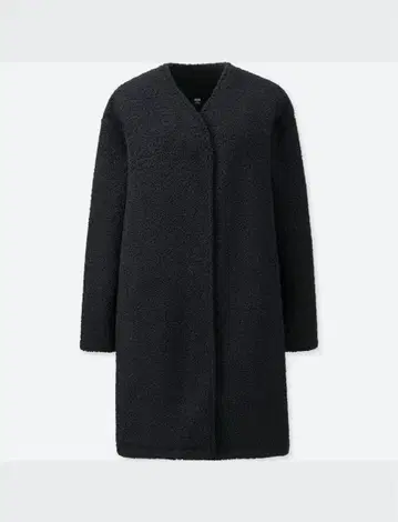 유니클로 보아 플리스 롱 자켓 새상품급 완판템